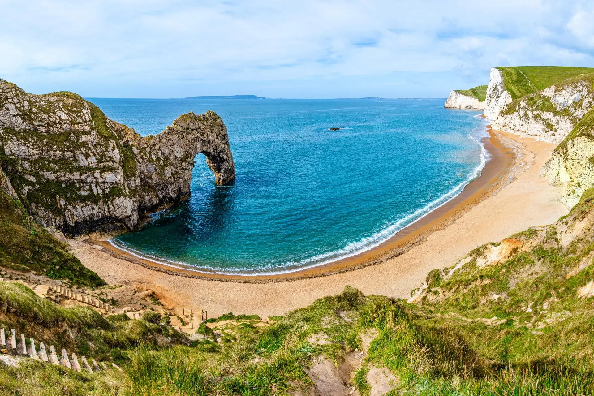 Walking tour experience through scenic landscapes